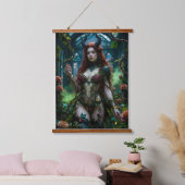 Giftparadies Wandteppich Mit Holzrahmen (Schlafzimmer)