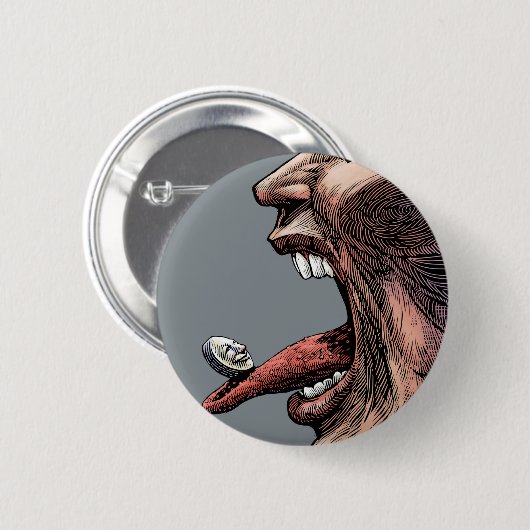 Giftpille-Knopf Button (Vorne & Hinten)