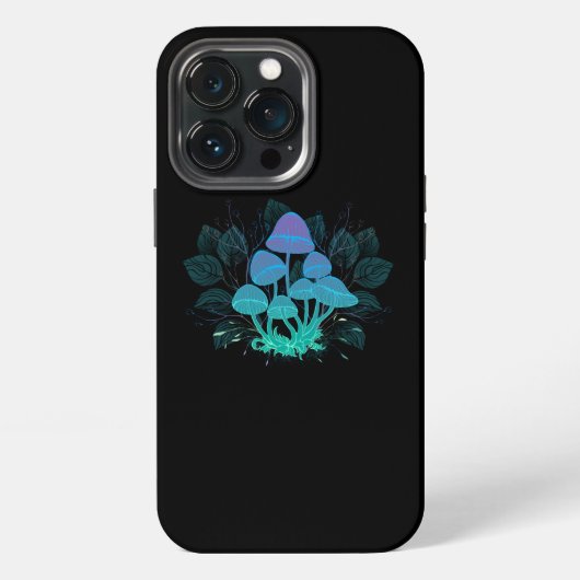 Giftpilze in Büschen iPhone Hülle (Hinten)