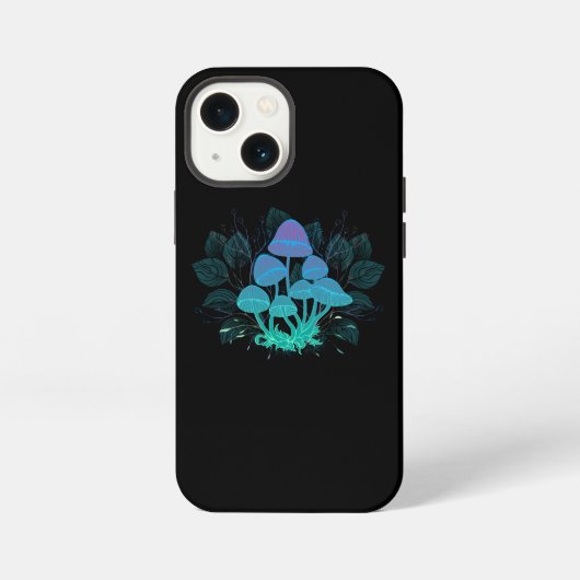 Giftpilze in Büschen iPhone Hülle (Rückseite)