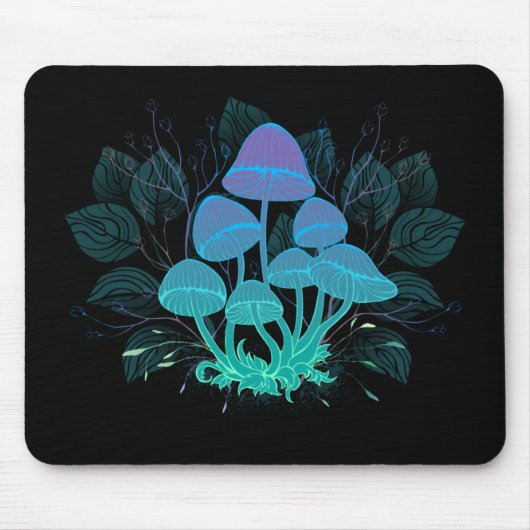 Giftpilze in Büschen Mousepad (Vorne)
