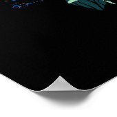 Giftpilze in Büschen Poster (Ecke)
