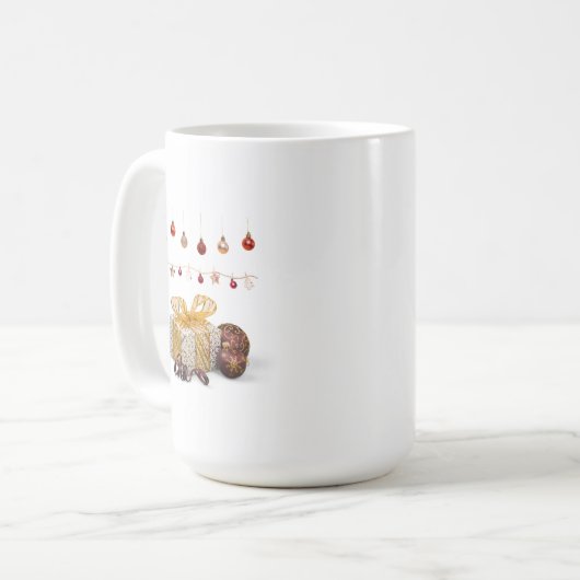 Gifts and Baubles Kaffeetasse (Vorderseite Links)