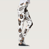 GIFTS CHRISTMAS BÄUME & ORNAMENTS PATTERN MONOGRAM LEGGINGS (Rechts)