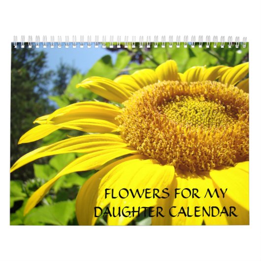 GIFTS Daughters Calendar-Blume für Tochter Kalender (Titelbild)