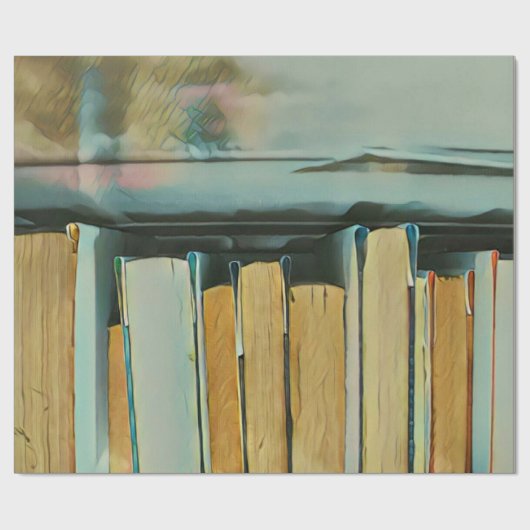 Gifts for book lovers geschenkpapier (Flach)