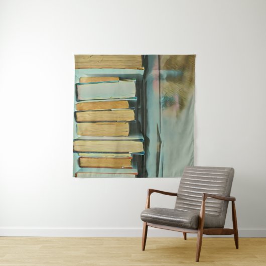 Gifts for book lovers wandteppich (Beispiel (Horizontal))