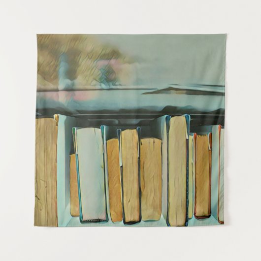 Gifts for book lovers wandteppich (Vorderseite)