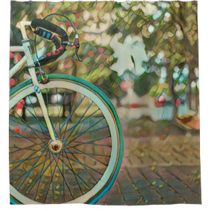 Gifts for cyclists 2022 duschvorhang
