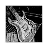 Gifts for guitarist gummistempel (Prägung)
