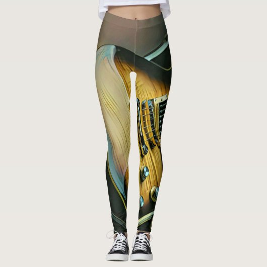 Gifts for guitarist leggings (Vorderseite)
