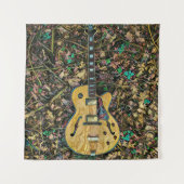 Gifts for guitarist wandteppich (Vorderseite)