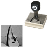 Gifts for guitarists gummistempel (Stempel)