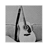 Gifts for guitarists gummistempel (Prägung)