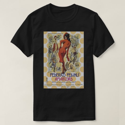 Gifts For Halloween federico fellini Lucky Gift T-Shirt (Design vorne)