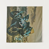 Gifts for motorcyclist wandteppich (Vorderseite (Horizontal))