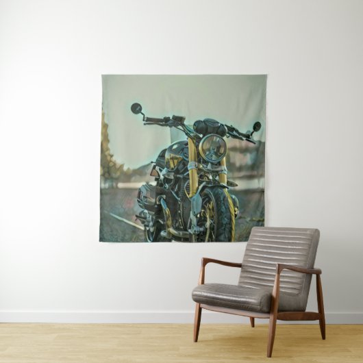 Gifts for motorcyclists wandteppich (Beispiel)