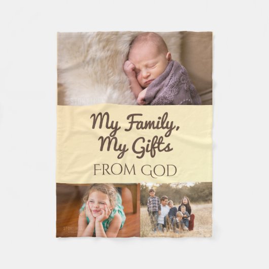 Gifts From God Fleecedecke (Vorderseite)