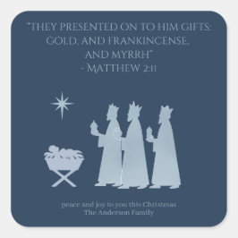 Gifts of the Magi Sticker – Three Kings Nativity