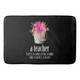 Gifts Teacher | A Teacher Takes A Hand Badematte