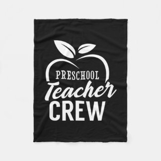 Gifts Teacher | Preschool Teacher Crew Fleecedecke