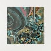 gifts to get motorcyclists wandteppich (Vorderseite (Horizontal))