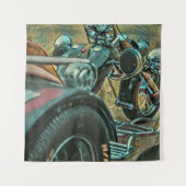 gifts to get motorcyclists wandteppich (Vorderseite)