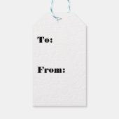 #GiftTag #PromotionalGiftTag #PersonalizedTag !! Geschenkanhänger (Rückseite)