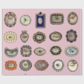 Giftwrap das Auge des eleganten viktorianisches Geschenkpapier (Flach)