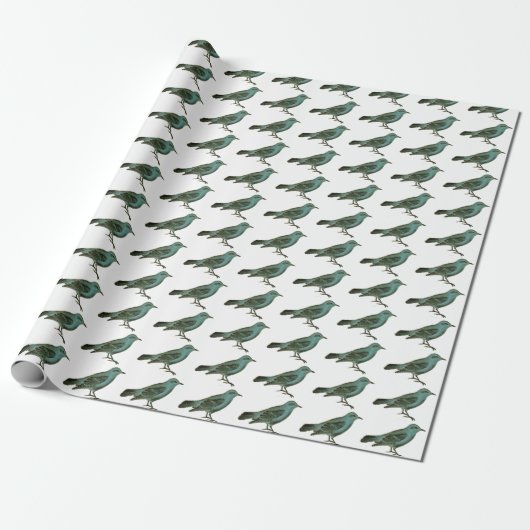 Giftwrap: Drosseln des Glückes Geschenkpapier (Ungerollt)