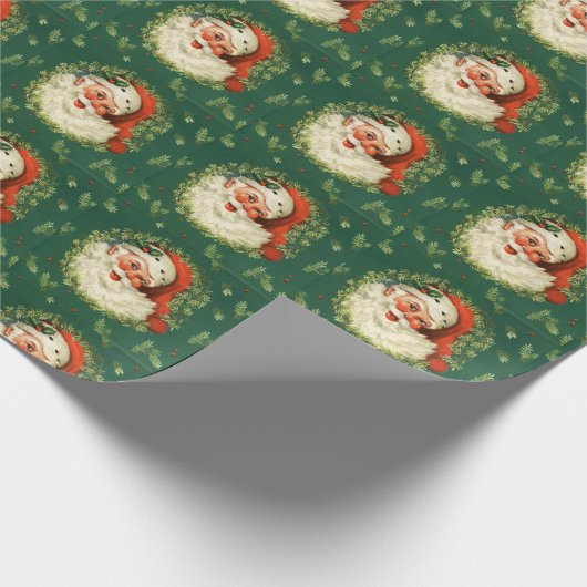 Giftwrap:  Lustige Sankt Geschenkpapier (Ecke)
