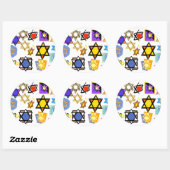 GIFTWRAPPING HANUKKAH STICKERS SHEETS VON 20 ODER  (Blatt)