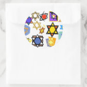 GIFTWRAPPING HANUKKAH STICKERS SHEETS VON 20 ODER  (Tasche)