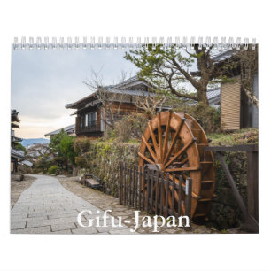 Gifu-Japan-Kalender Kalender