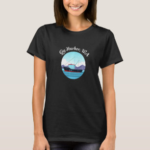 Gig Harbor Washington Fischerboot Fischer T-Shirt