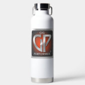 Gig Performer Wasserflasche Trinkflasche (Vorderseite)