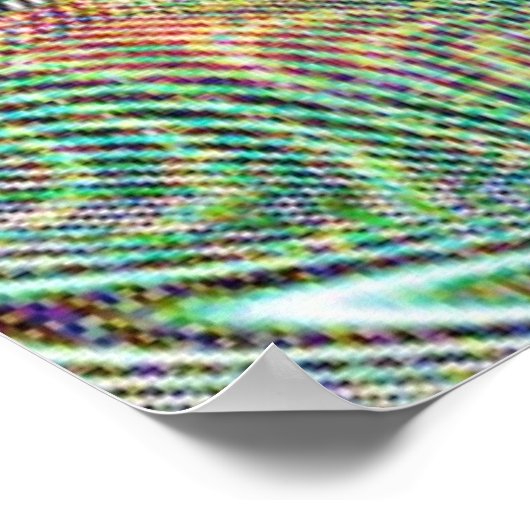 Giga Pixel Mix Poster (Ecke)