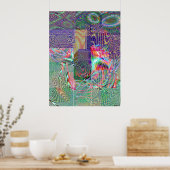Giga Pixel Mix Poster (Küche)