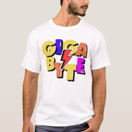 Gigabyte-Computerdateneinheit T-Shirt