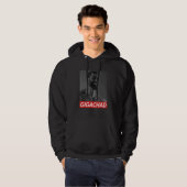 Gigachad Average Sigma Male Grindset Meme 9 Hoodie (Vorne ganz)