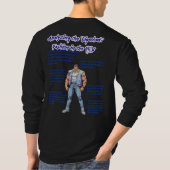 GIGACHAD IN 80S T-Shirt (Rückseite)