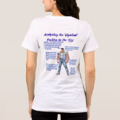 GIGACHAD IN 80S Tri-Blend SHIRT (Rückseite)