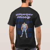 GIGACHAD IN DEN 80ERN T-Shirt (Rückseite)