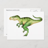 Giganotosaurus carolinii postkarte (Vorne/Hinten)