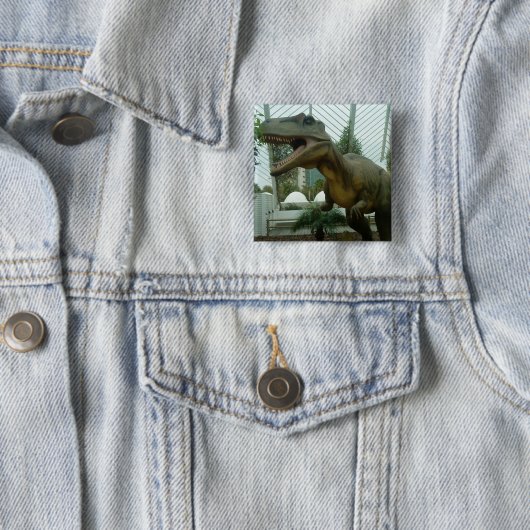 Giganotosaurus Dinosaurier Button (Beispiel)