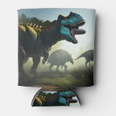 Giganotosaurus Dinosaurier Prowling, Can Cooler Dosenkühler (Vorderseite)