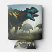 Giganotosaurus Dinosaurier Prowling, Can Cooler Dosenkühler (Rückseite)