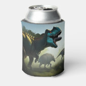 Giganotosaurus Dinosaurier Prowling, Can Cooler Dosenkühler (Kanne Rückseite)