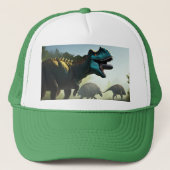 Giganotosaurus Dinosaurier Prowling, Truckers Hat Truckerkappe (Vorderseite)
