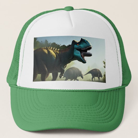 Giganotosaurus Dinosaurier Prowling, Truckers Hat Truckerkappe (Vorderseite)
